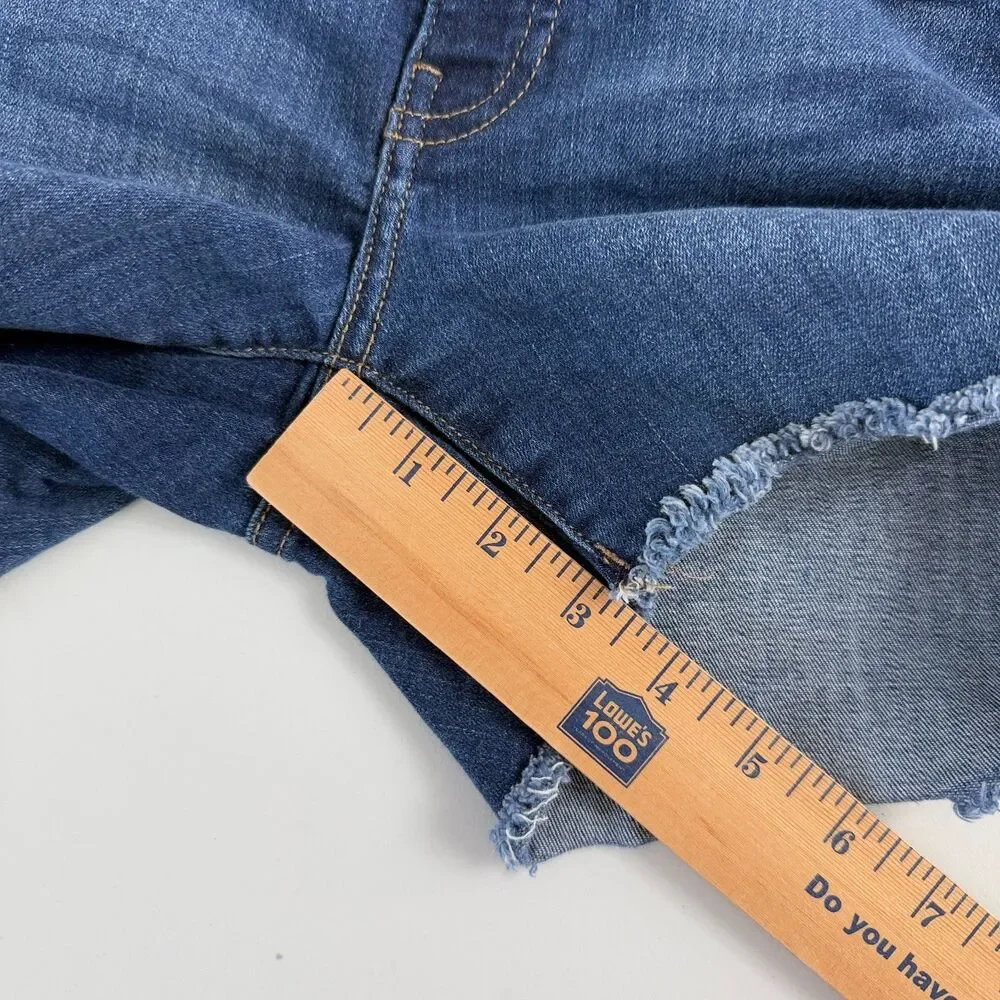 WARP + WEFT Denim KOA KONA Shorty Shorts Girls Adjustable Waist Size 12